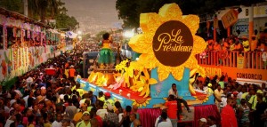 Défilé du premier jour du Carnaval des Fleurs